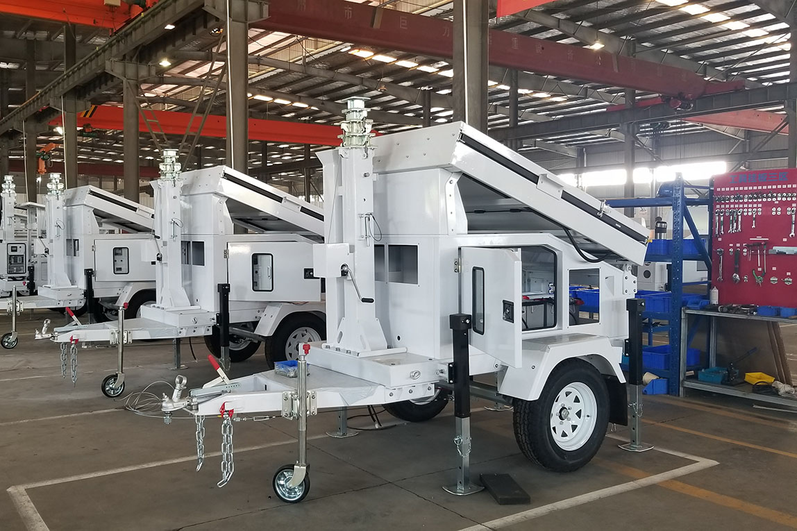 solar trailer manufacturing