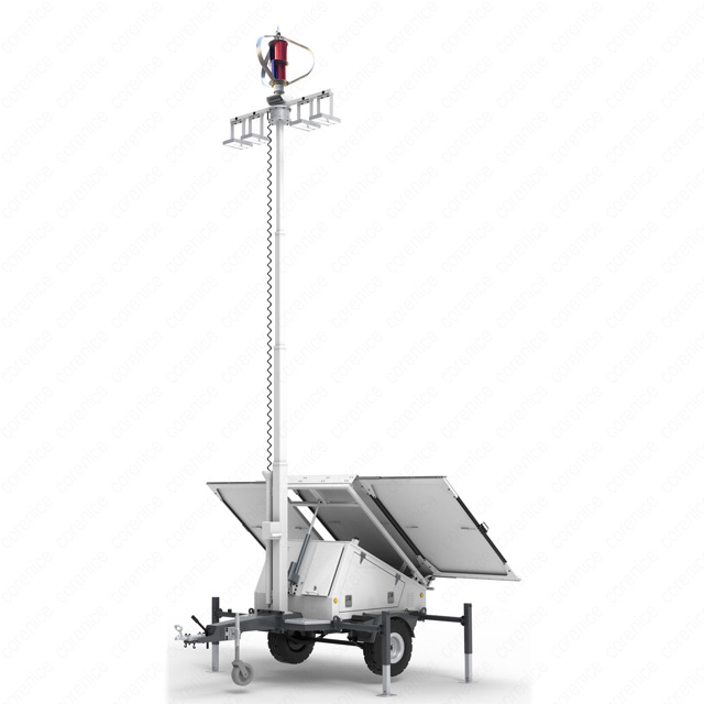 wind solar trailer